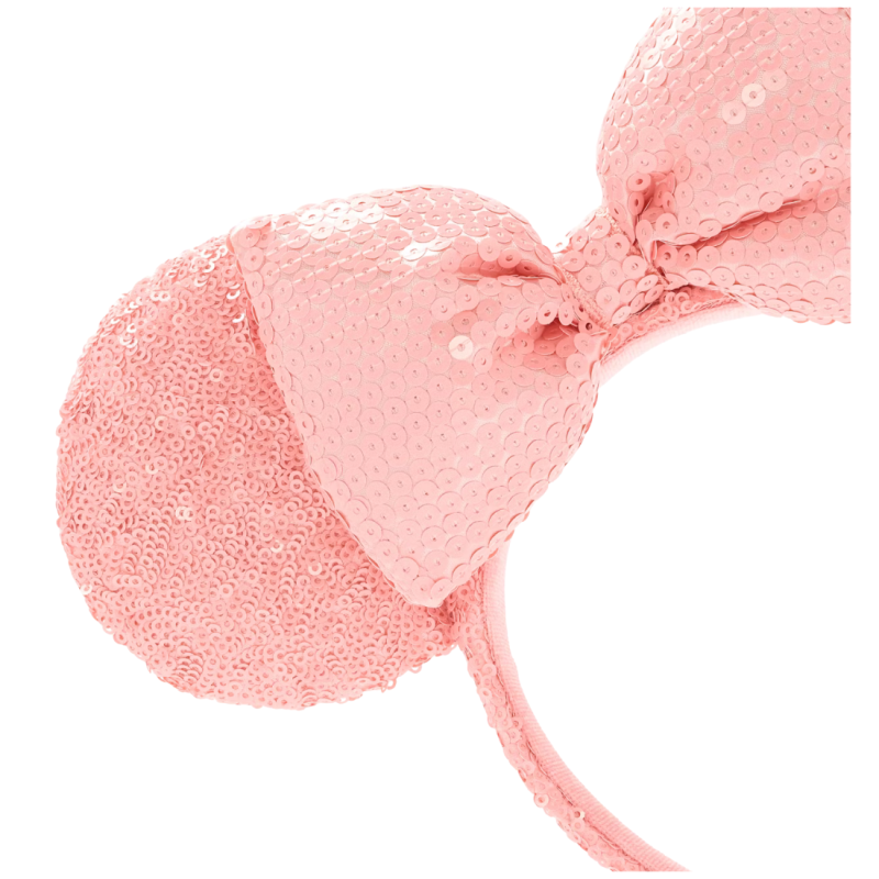 Ears sequins rose Minnie Mouse Disney