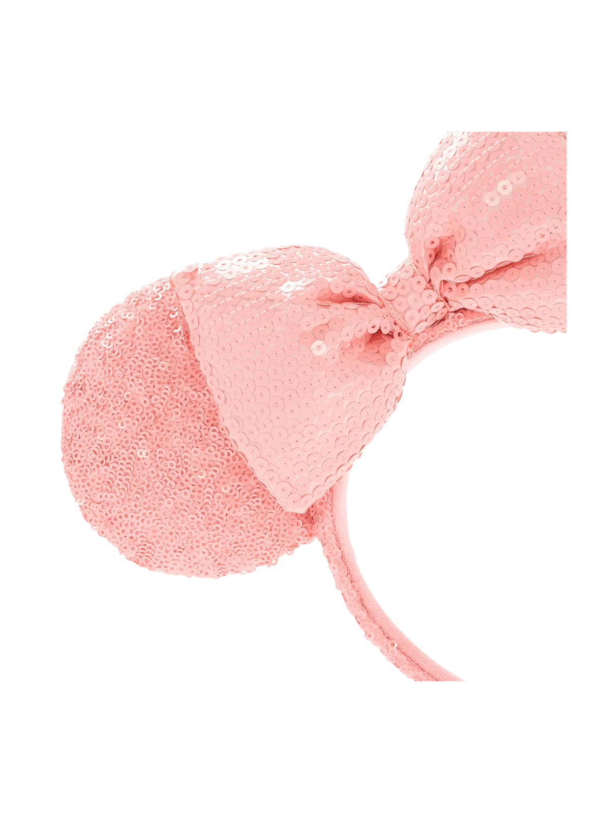 Ears sequins rose Minnie Mouse Disney