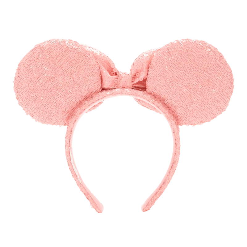 Ears sequins rose Minnie Mouse Disney