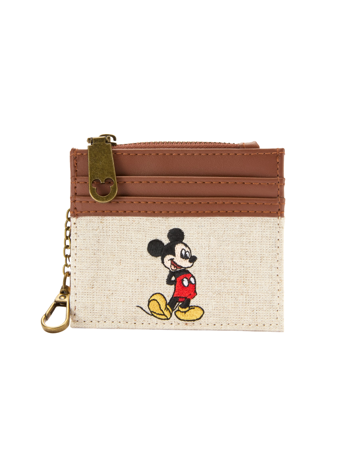 Porte cartes en toile Mickey Disney