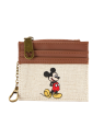 Porte cartes en toile Mickey Disney
