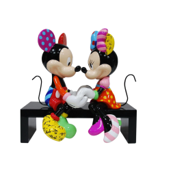 Figurine Amour Mickey and Minnie Disney by britto 6016311