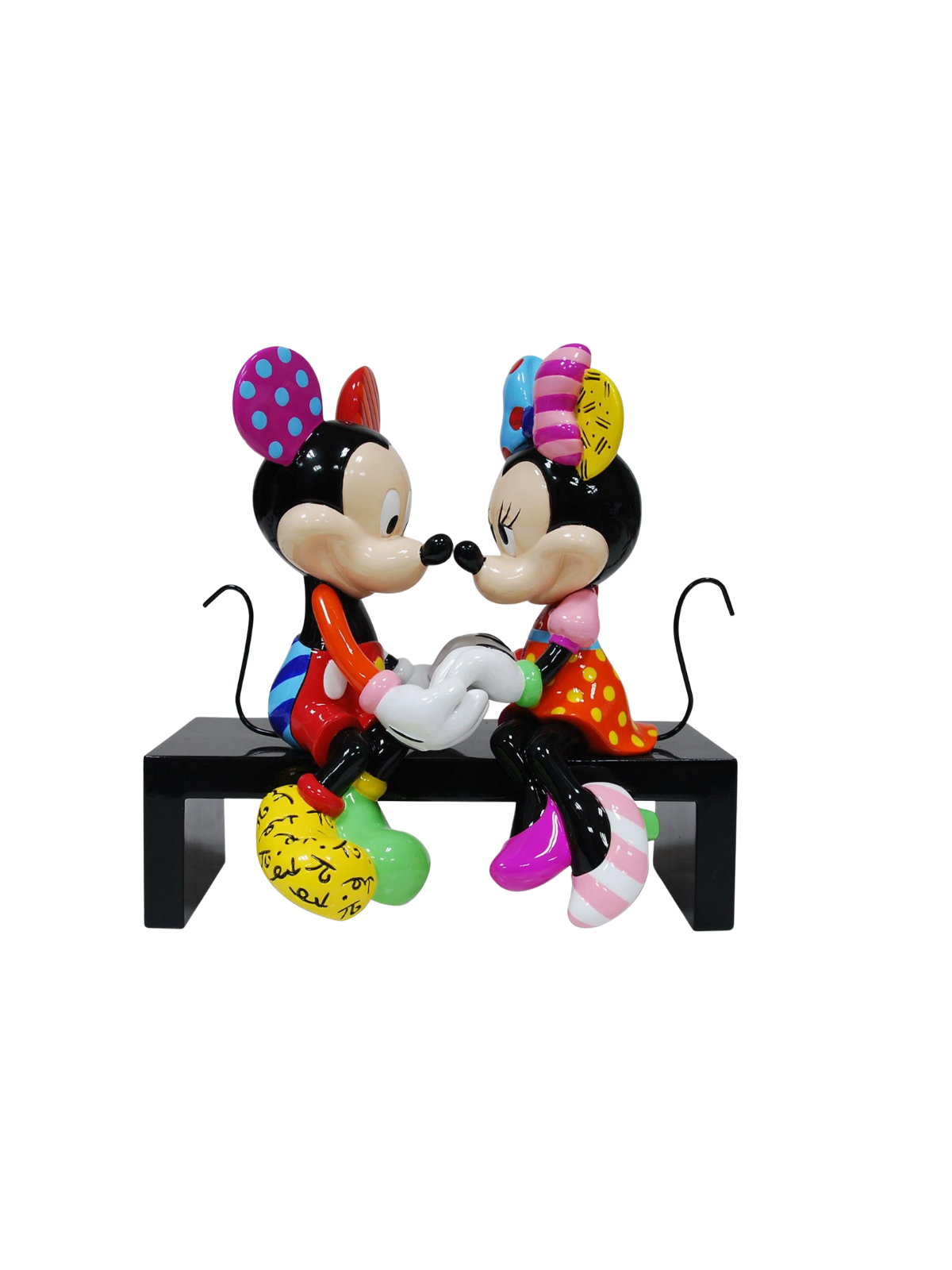Figurine Amour Mickey and Minnie Disney by britto 6016311