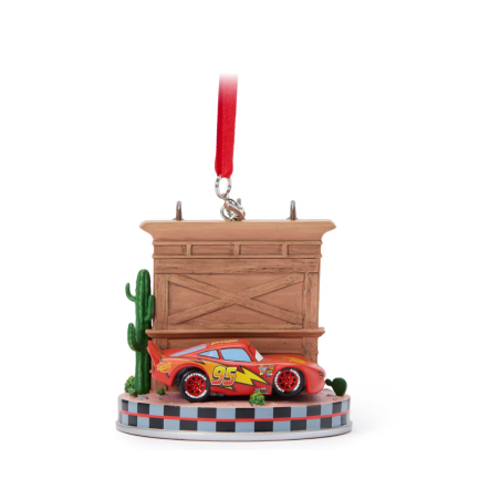 Ornement Sheriff et Flash McQueen Cars Disney