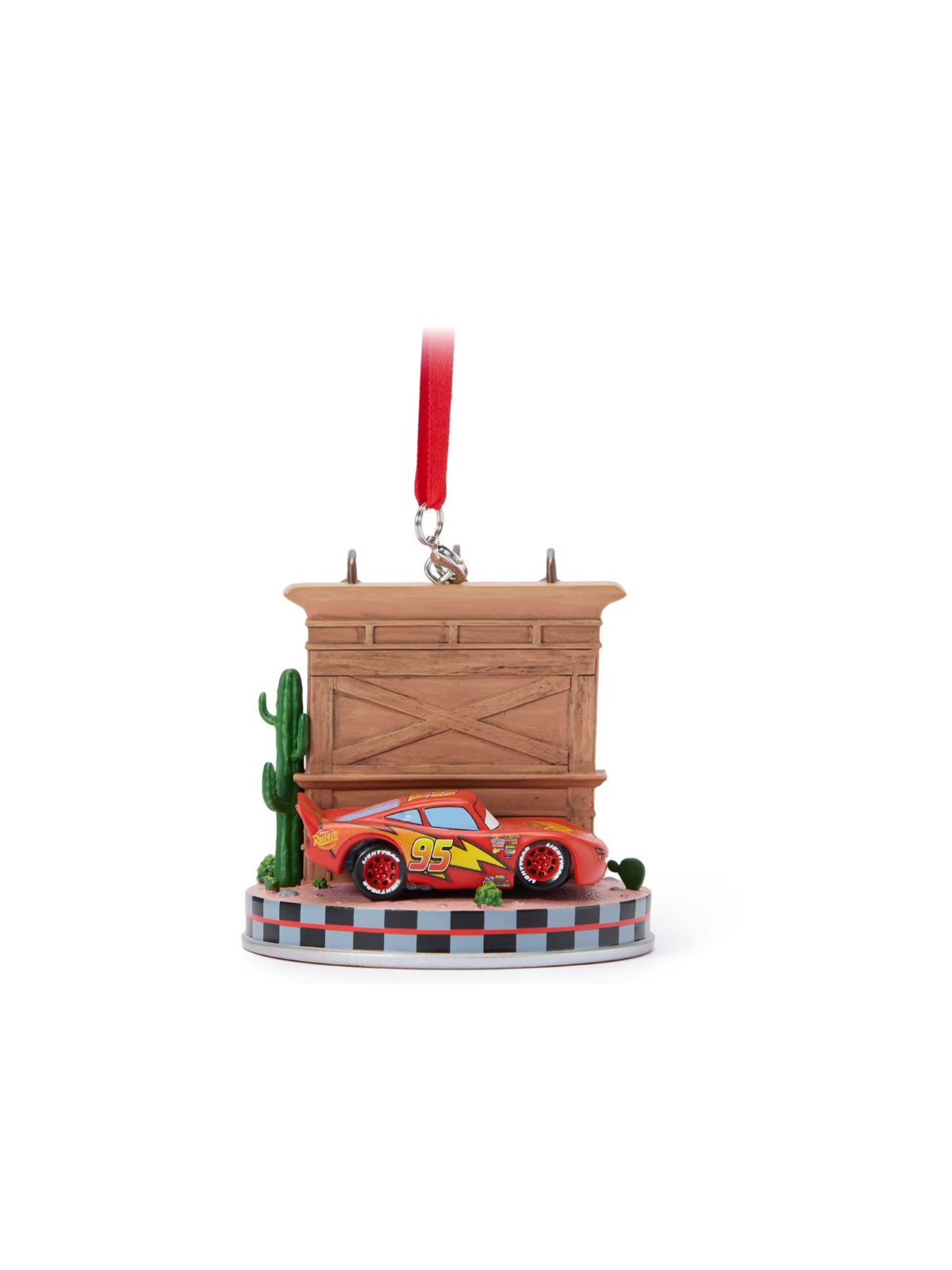 Ornement Sheriff et Flash McQueen Cars Disney