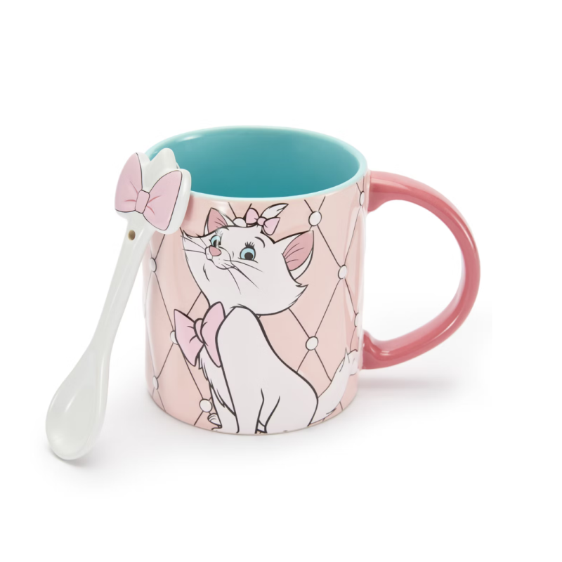 Ensemble mug avec cuillère Marie Les Aristochats Disney