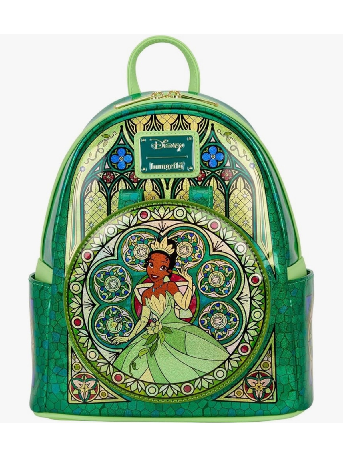 Sac à dos Princess Stained Glass Collection Tiana LOUNGEFLY