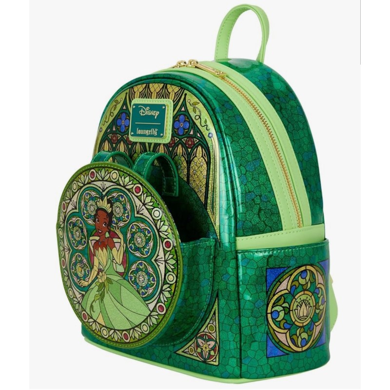 Sac à dos Princess Stained Glass Collection Tiana LOUNGEFLY
