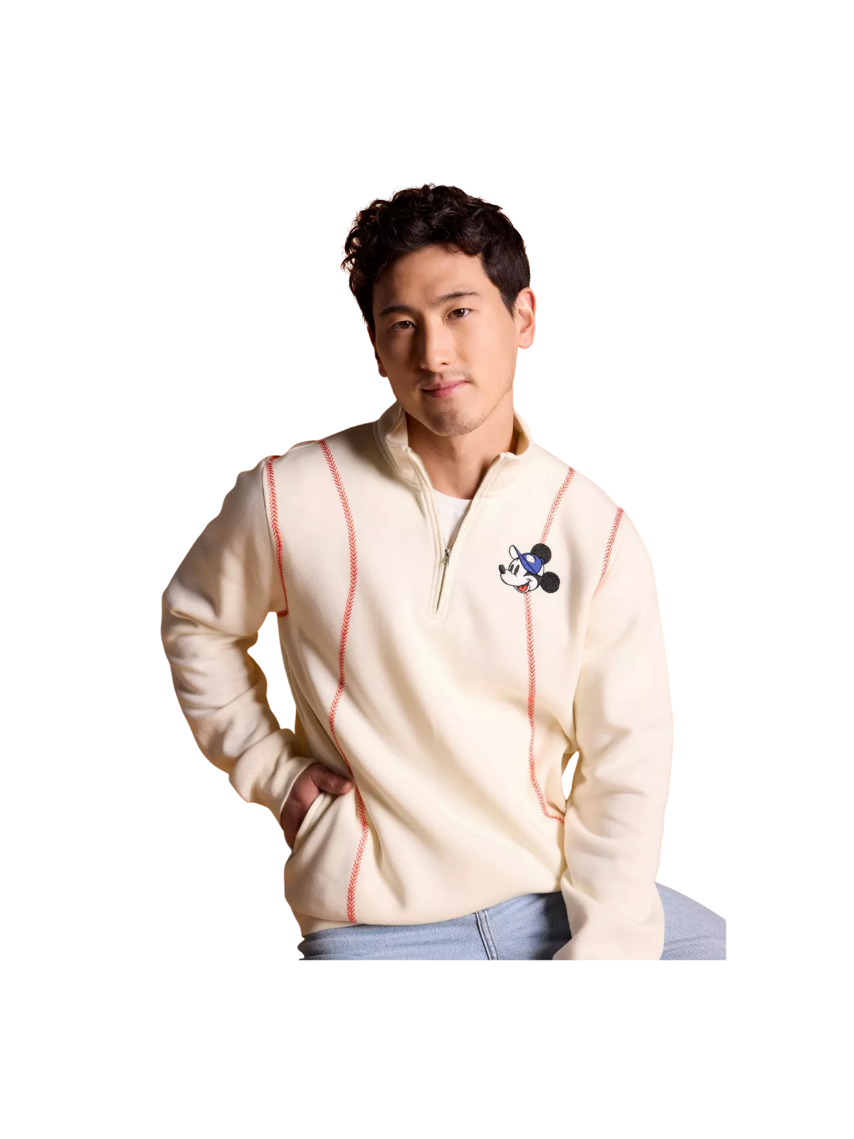 Sweat-shirt Disney Mickey Mouse New York