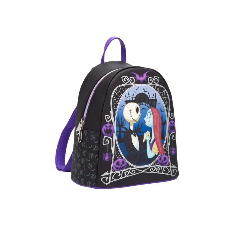 Sac à dos Pumpkin frame Jack & Sally LOUNGEFLY