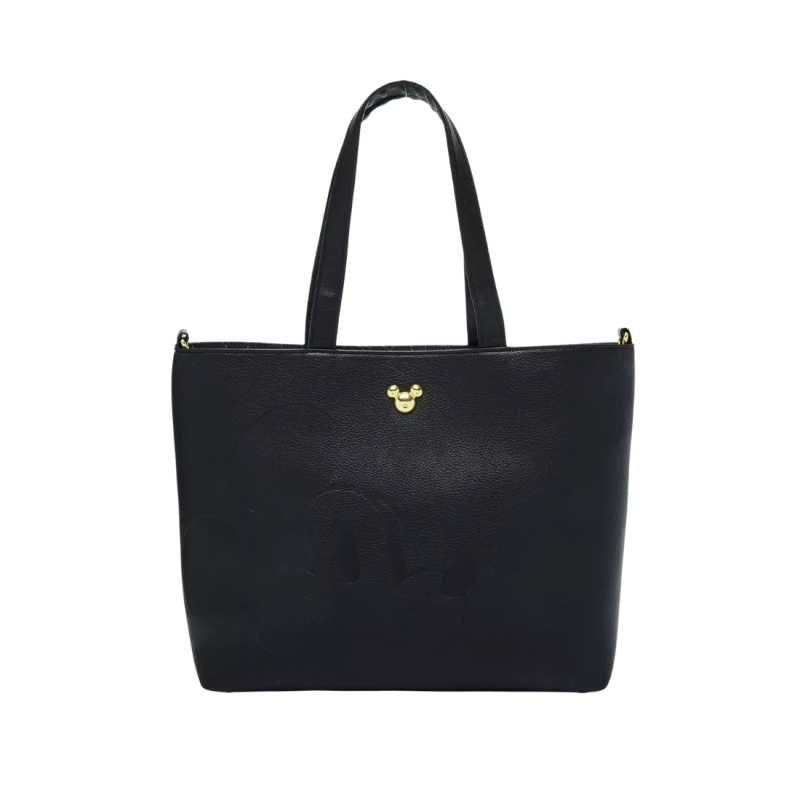 Tote bag debossed portrait Mickey Mouse LOUNGEFLY