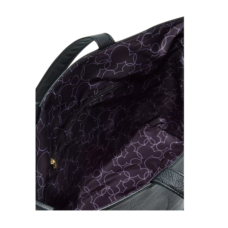 Tote bag debossed portrait Mickey Mouse LOUNGEFLY