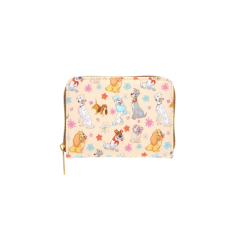 Portefeuille disney dogs floral LOUNGEFLY