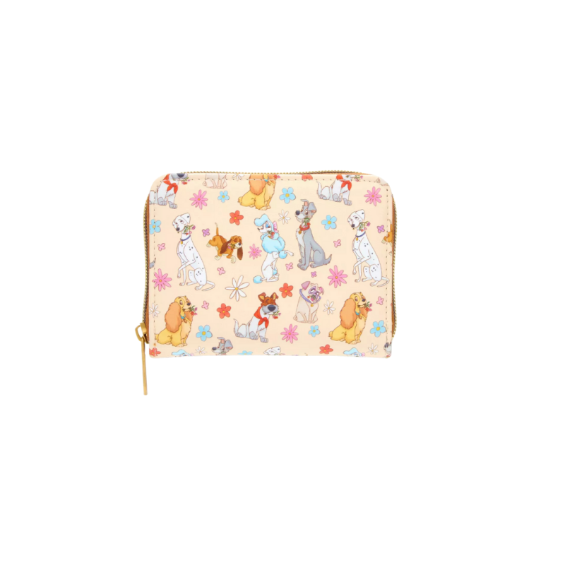 Portefeuille disney dogs floral LOUNGEFLY