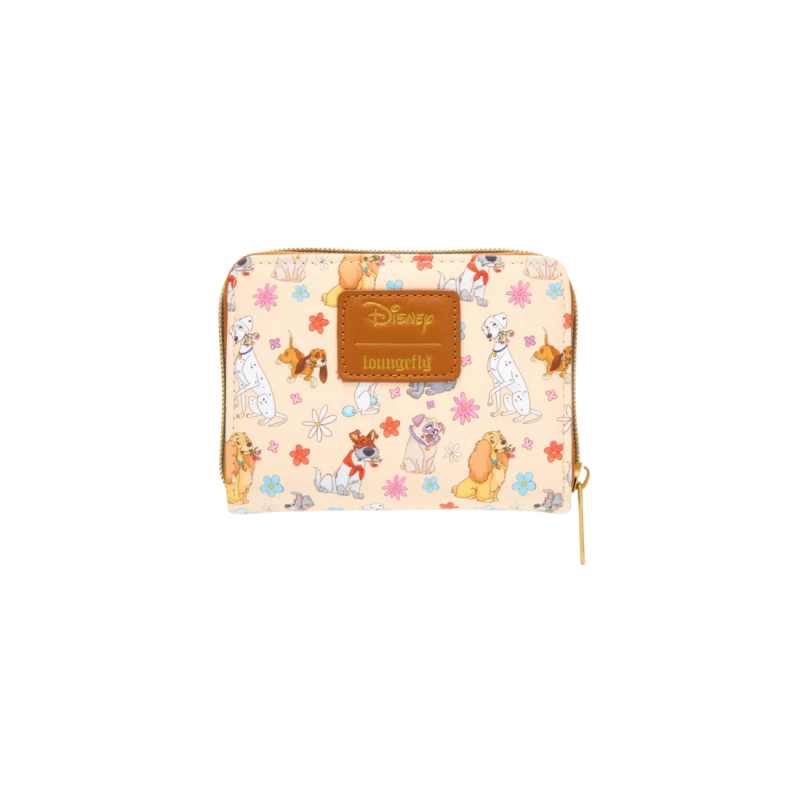 Portefeuille disney dogs floral LOUNGEFLY