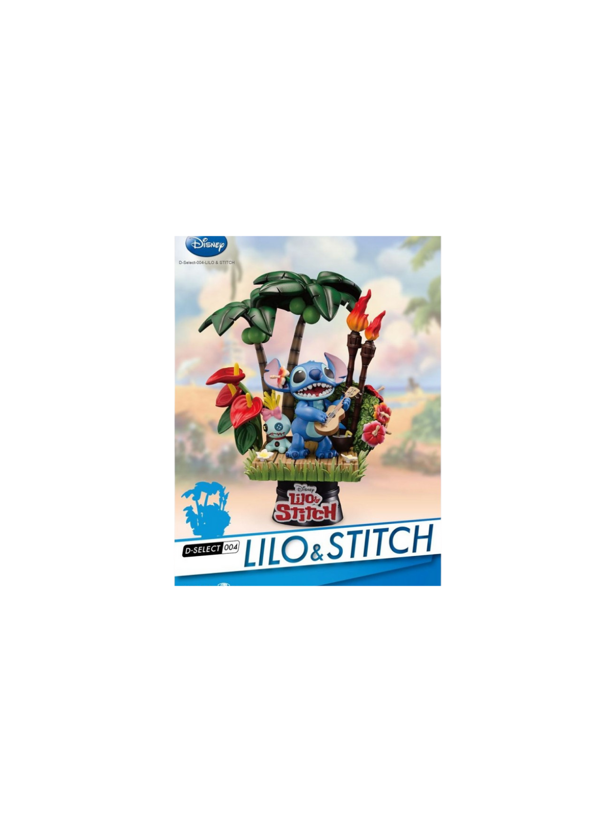 Figurine Diorama D-Stage Stitch 14cm disney