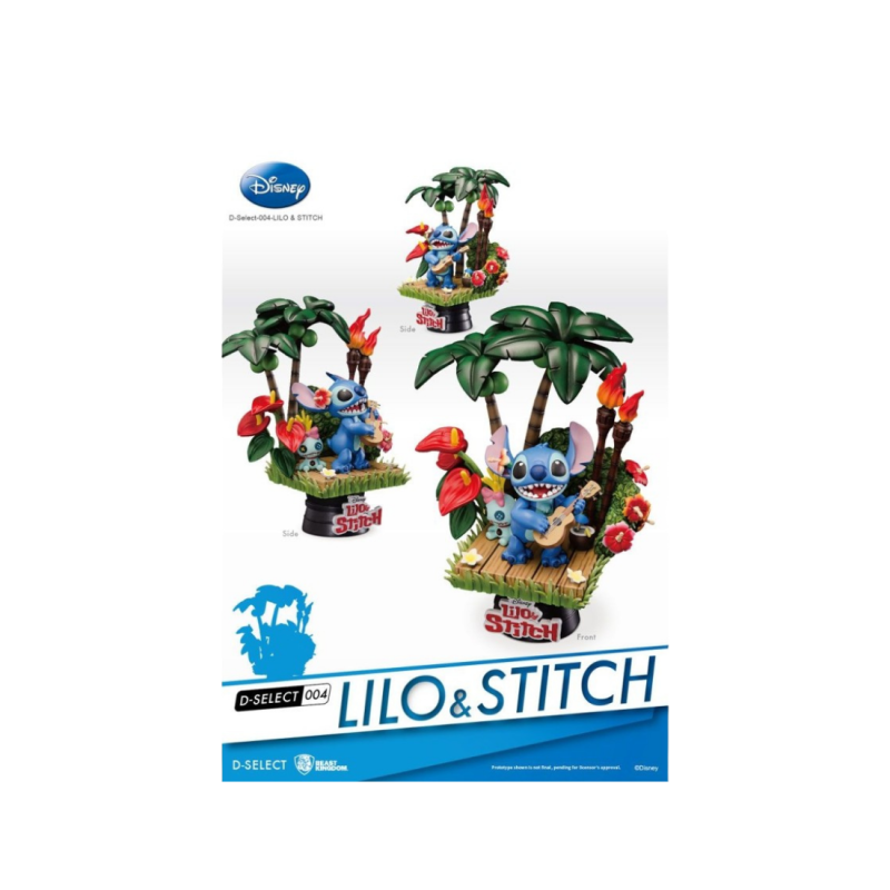 Figurine Diorama D-Stage Stitch 14cm disney