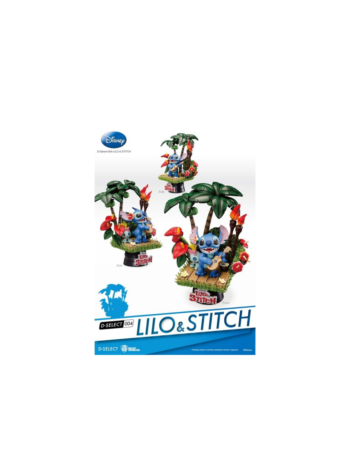 Figurine Diorama D-Stage Stitch 14cm disney