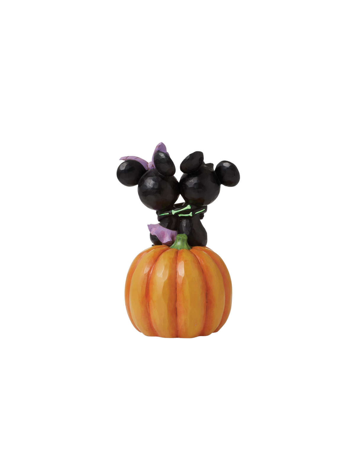 Figurine citrouille Led Mickey & Minnie squelettes disney traditions 6016596