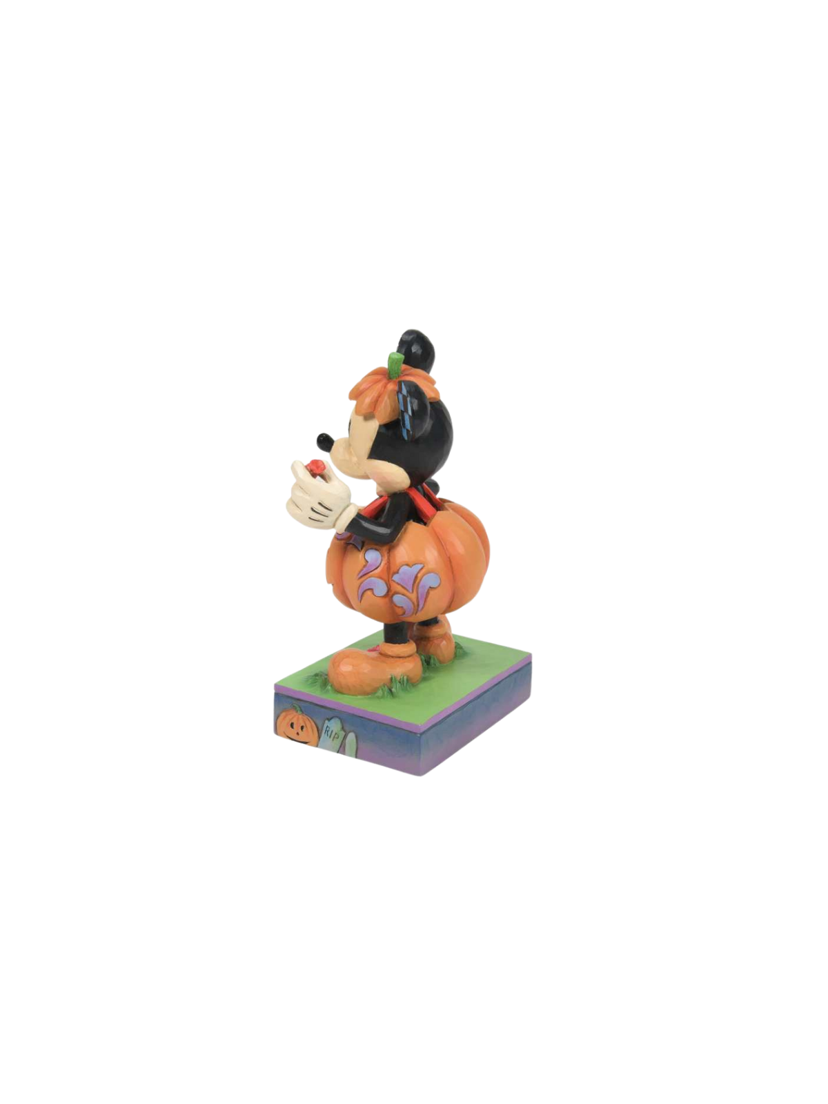 Figurine Mickey en costume de citrouille disney traditions 6014353
