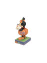 Figurine Mickey en costume de citrouille disney traditions 6014353