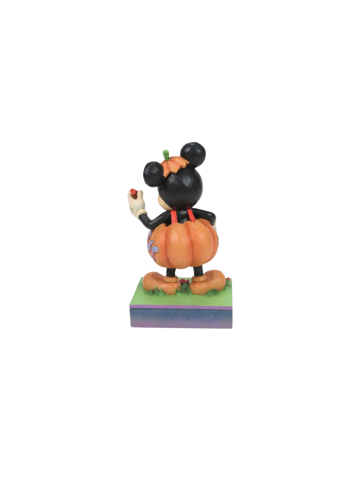 Figurine Mickey en costume de citrouille disney traditions 6014353