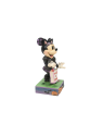 Figurine Minnie en costume de chat noir disney traditions 6014354