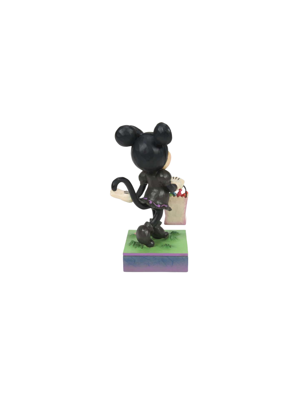 Figurine Minnie en costume de chat noir disney traditions 6014354
