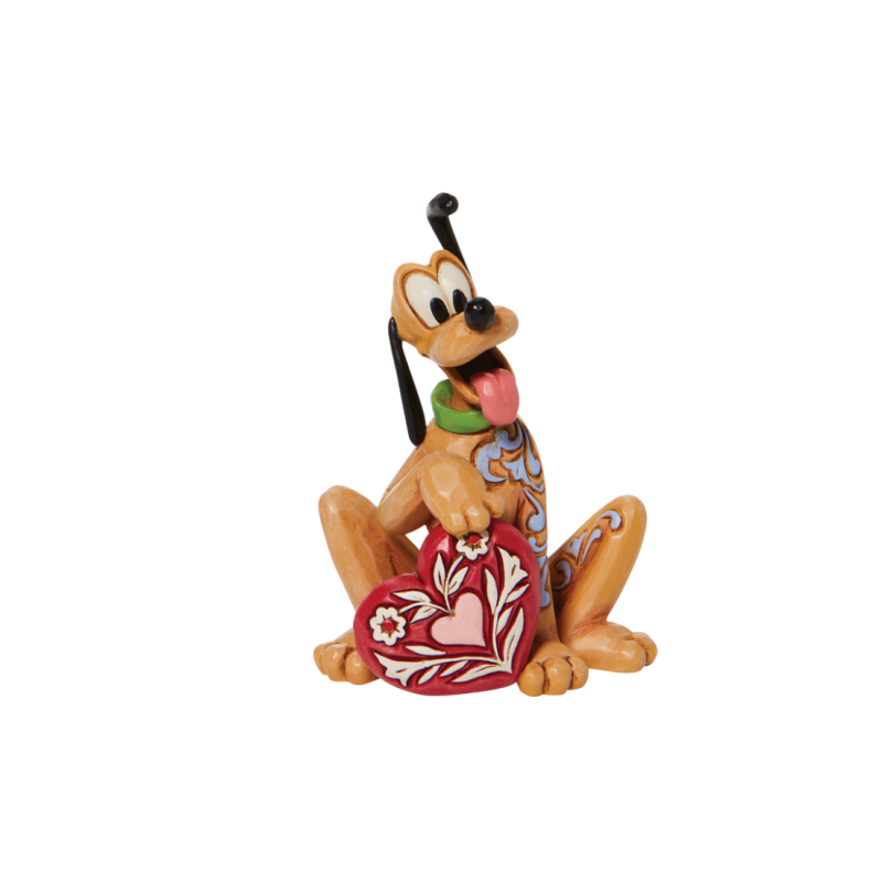 Figurine Mini Pluto love disney traditions 6010108