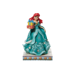 Figurine Ariel avec des cadeaux disney traditions 6008982