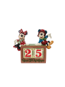 Figurine Mickey & Minnie décompte de Noël disney traditions 6013057