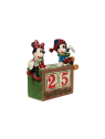 Figurine Mickey & Minnie décompte de Noël disney traditions 6013057