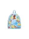 Sac à dos blue floral La princesse & la grenouille LOUNGEFLY