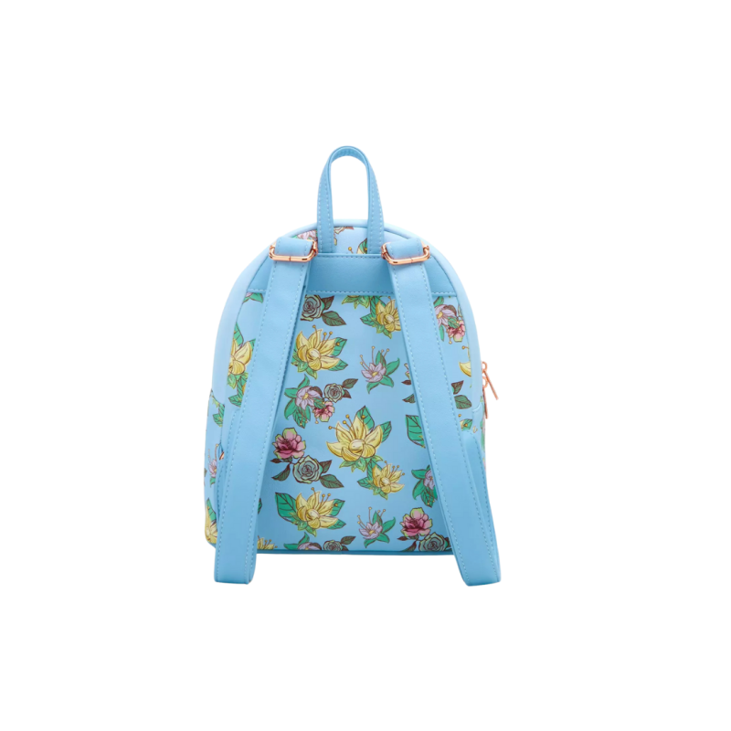 Sac à dos blue floral La princesse & la grenouille LOUNGEFLY