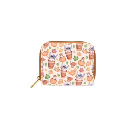 Portefeuille pumpkin spice latte Stitch LOUNGEFLY