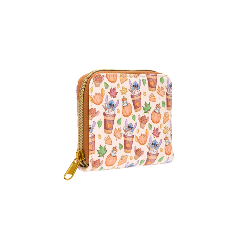 Portefeuille pumpkin spice latte Stitch LOUNGEFLY