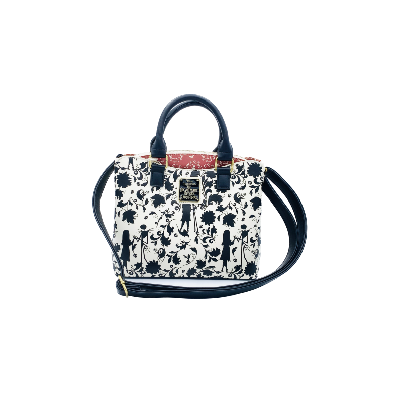 Sac à main silhouette l'étrange noël de Mr Jack LOUNGEFLY