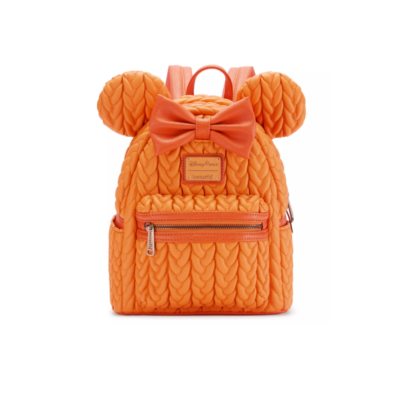 Sac à dos pumpkin spice scented Minnie Mouse LOUNGEFLY