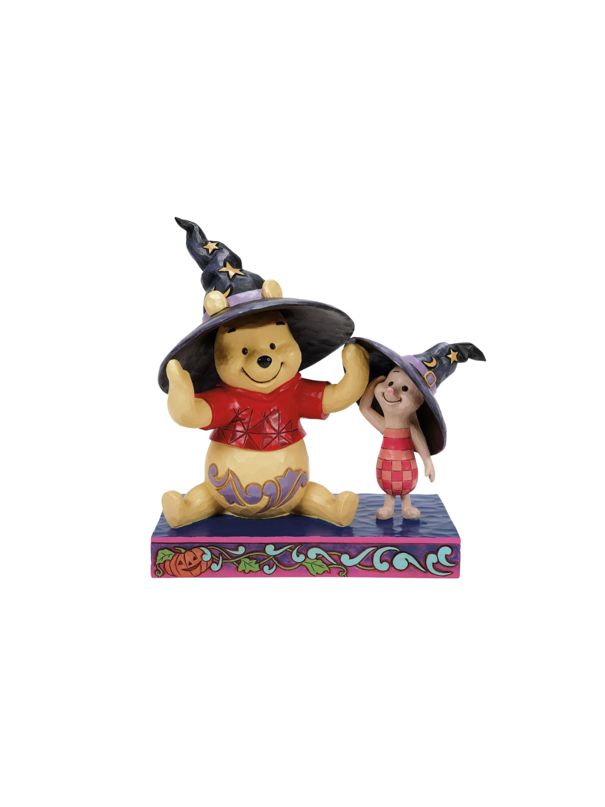 Figurine Winnie & porcinet chapeau de sorcier Disney traditions 6016595