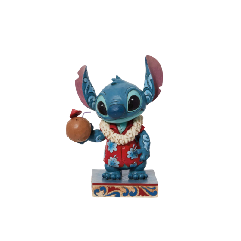 Figurine Stitch hawaien Disney traditions 6011935
