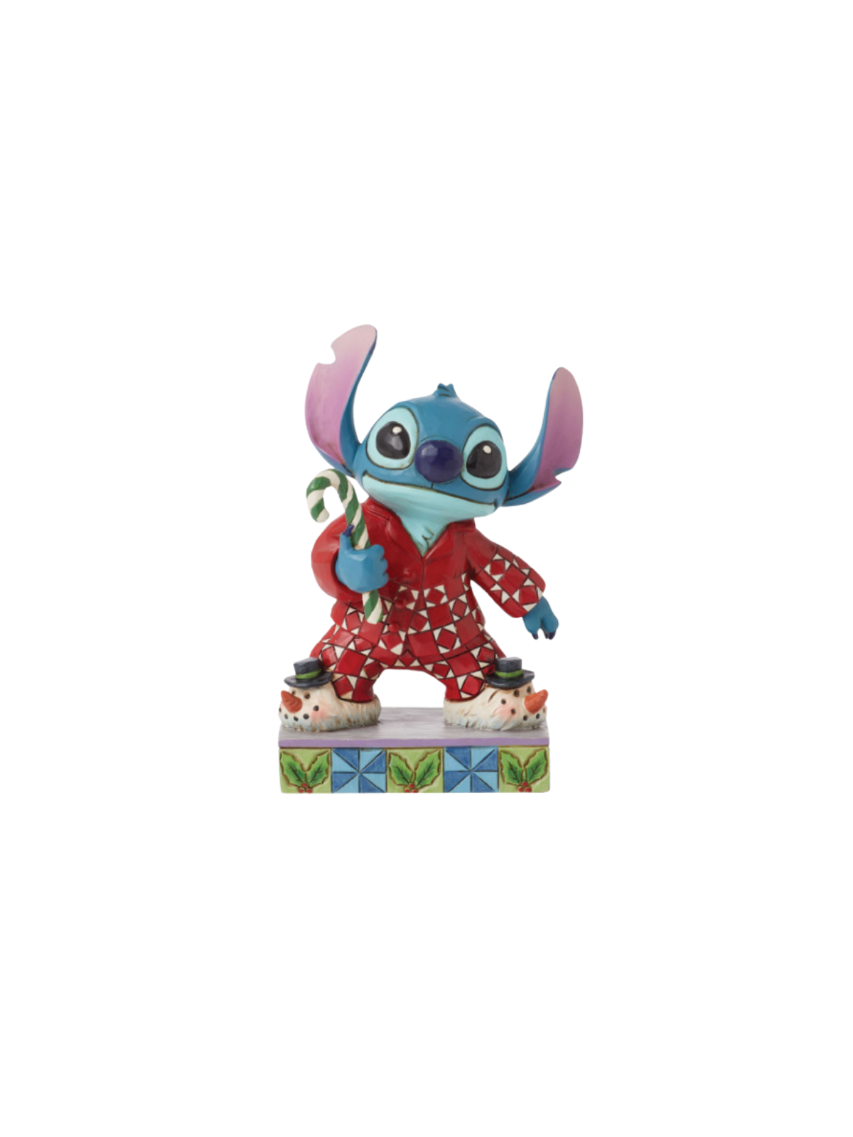 Figurine Stitch en pyjama de noël Disney traditions 6015008