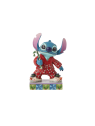Figurine Stitch en pyjama de noël Disney traditions 6015008