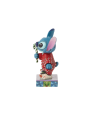 Figurine Stitch en pyjama de noël Disney traditions 6015008