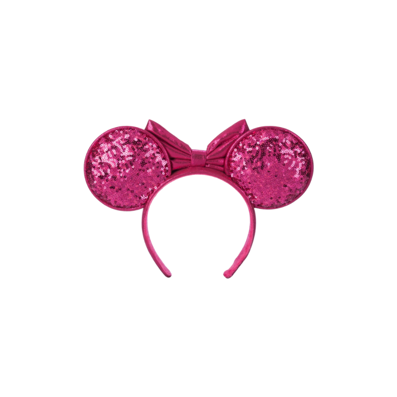 Ears pink sequins Minnie Mouse Disney
