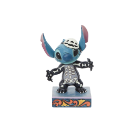 Figurine Stitch squelette phosphorescent Disney traditions 6013053