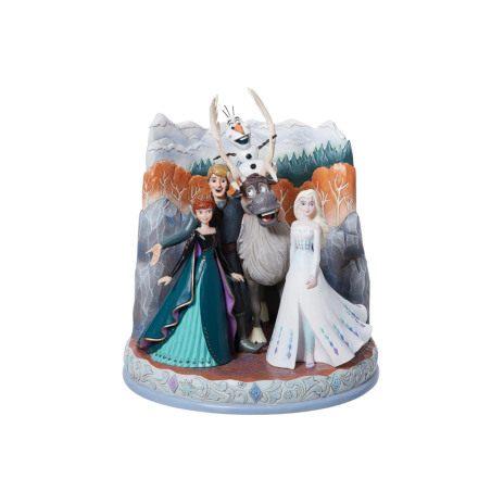 Figurine Carved by heart La reine des neiges 2 Disney traditions 6013077