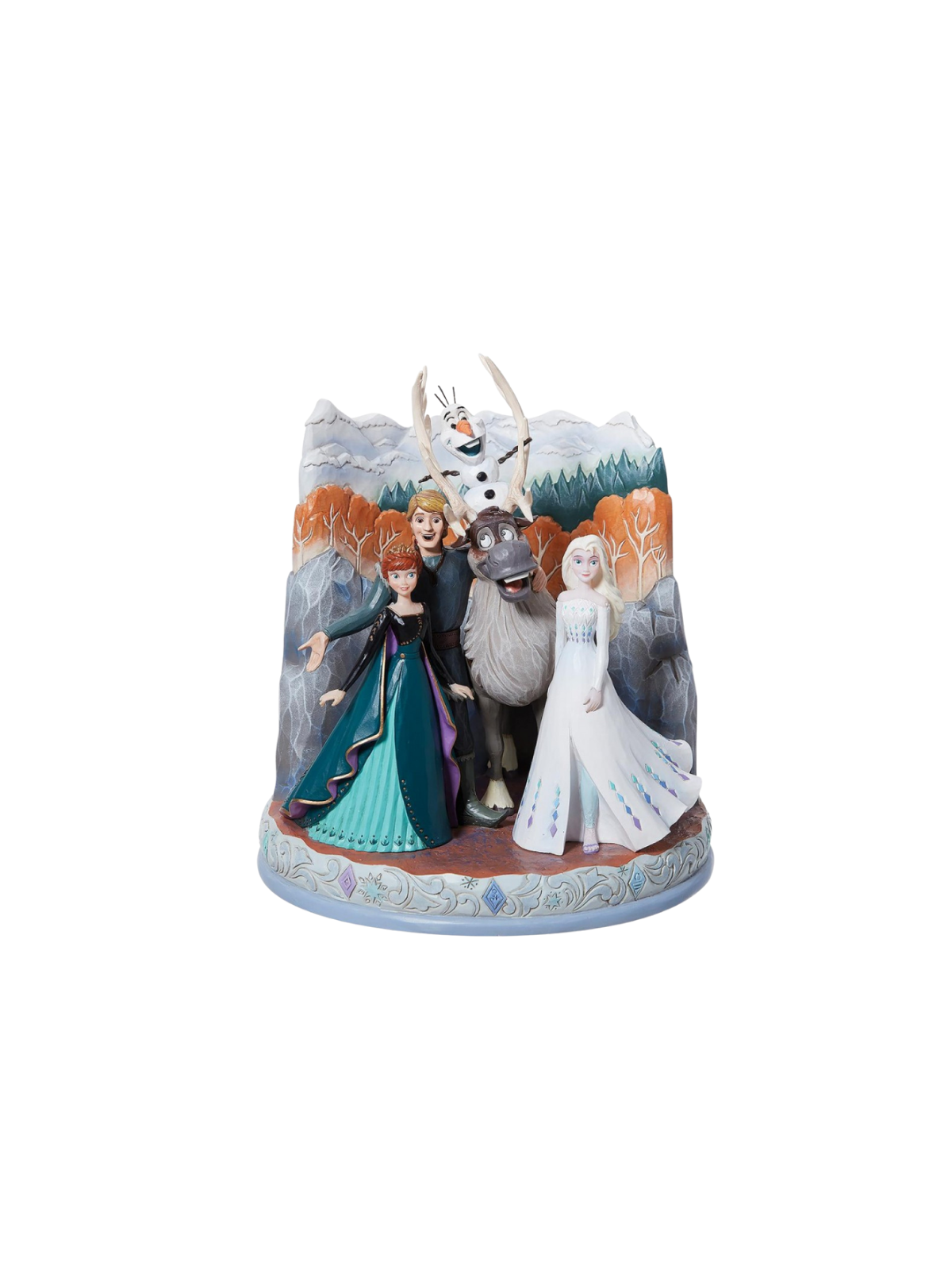 Figurine Carved by heart La reine des neiges 2 Disney traditions 6013077