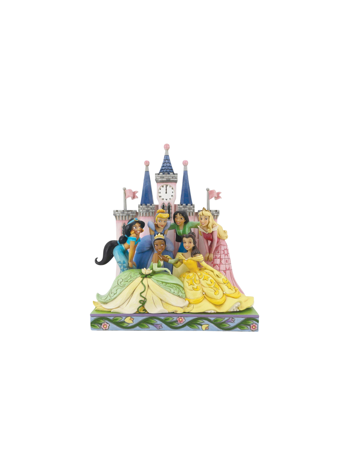 Figurine Les princesses devant le chateau Disney traditions 6013075