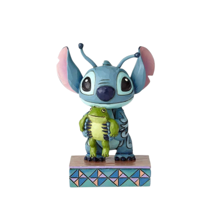 Figurine Stitch et la grenouille Disney traditions 4059741