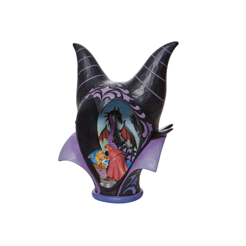 Figurine Diorama coiffe Maléfique Disney traditions 6008996
